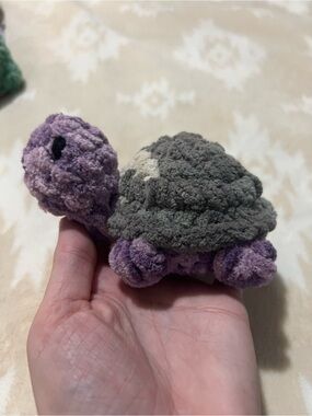 Plush Crocheted Turtle 🐢